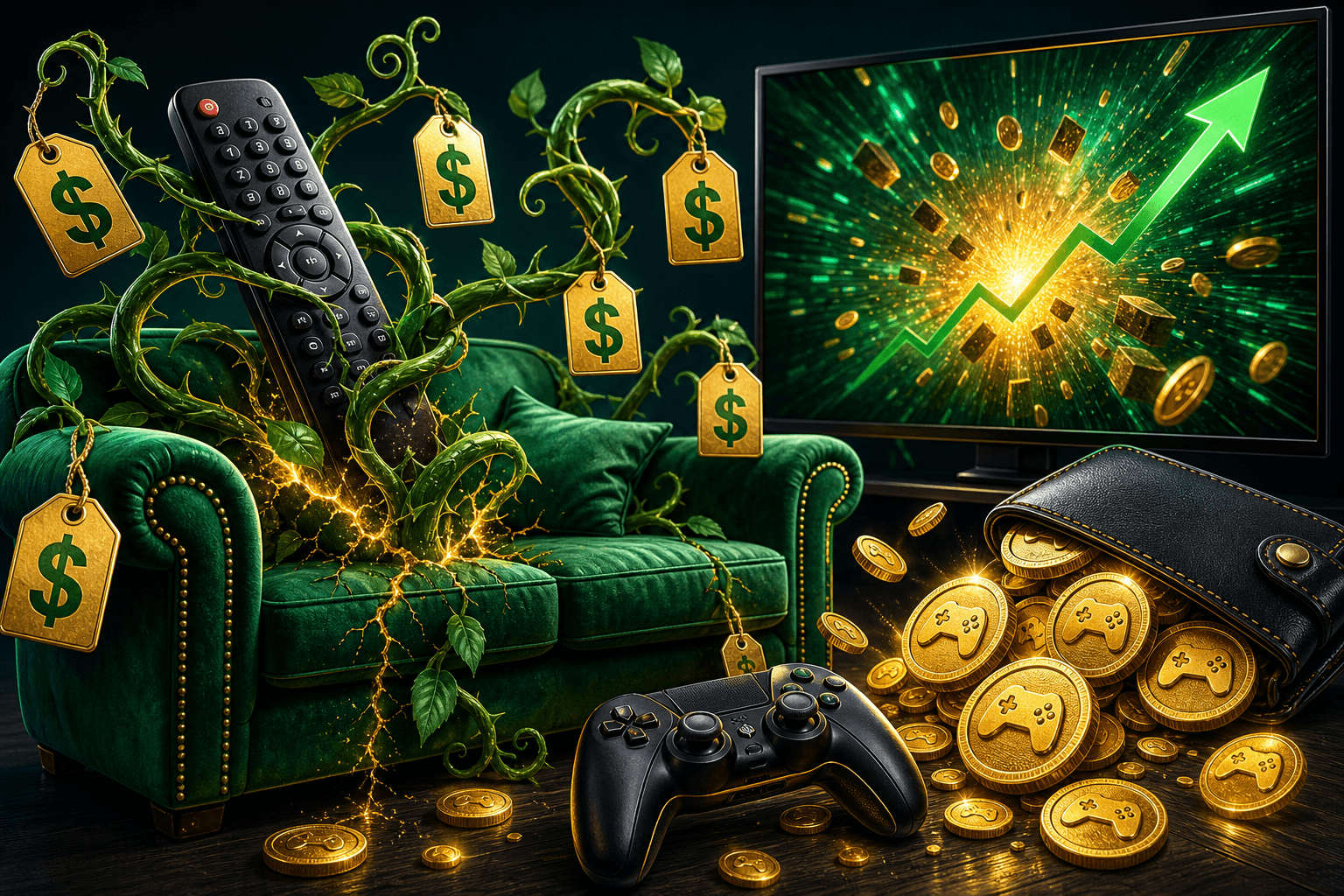 'Funflation' Makes Staying Home Expensive—Streaming and Games Hit New Highs